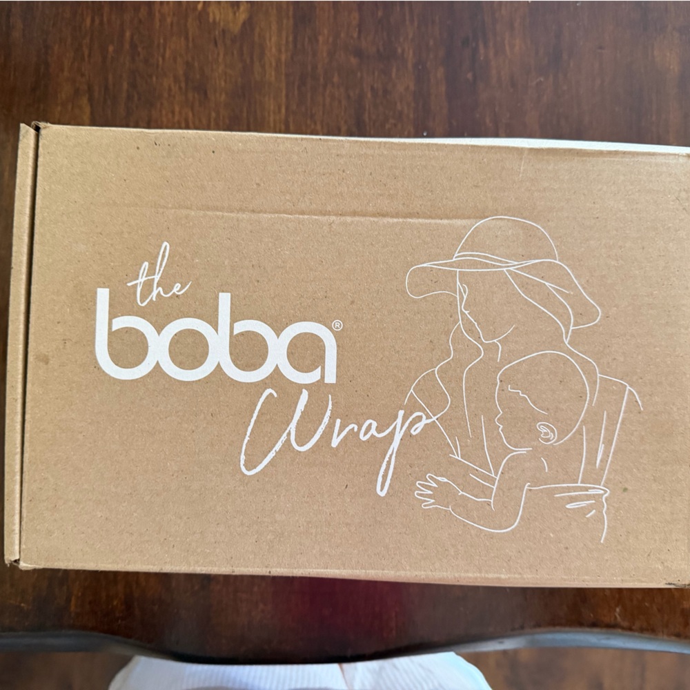 The Boba Carrier Box - Kraft Brown with White Logo